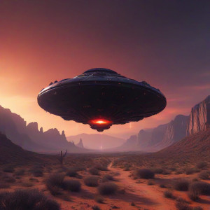 Demonic UFO under blood moon over Arizona desert - J9.jpg