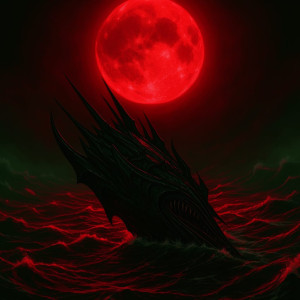 Demonic stealth warship in Devil's Sea under blood moon - F24.jpg