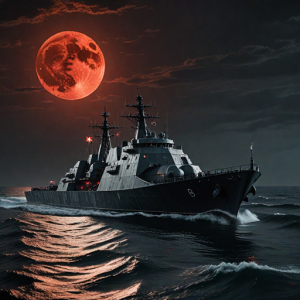 Demonic stealth warship in Devil's Sea under blood moon - H1.png