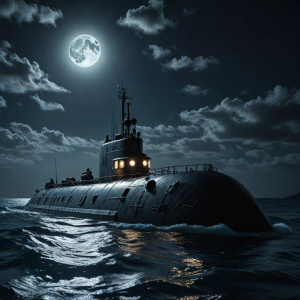 Demonic submarine in the Caribbean under full moon -  H1.png