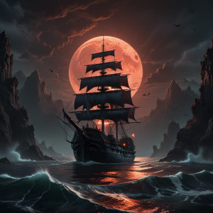 Demonic stealth warship in Devil's Sea under blood moon - AXL.jpg