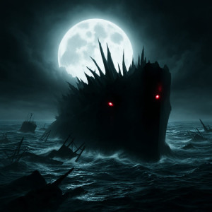 Demonic submarine in the Caribbean under full moon - F24.jpg