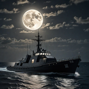 Demonic stealth gunboat in the Caribbean under full moon - H1.png