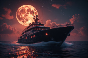 Demonic stealth gunboat in the Caribbean under full moon - P5.jpg