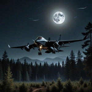 Demonic stealth aircraft over the mountains under full moon - H2.png