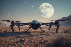 Demonic stealth drone over the desert under full moon - P4.jpg