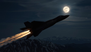 Demonic stealth cruise missile over the mountains under full moon - L1.jpg