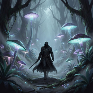 A lone figure, cloaked in shadows, moves with impossible stealth.jpg