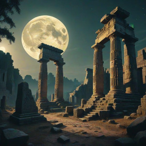 Haunted ruins of prehistoric civilization under full moon - CXL.jpg