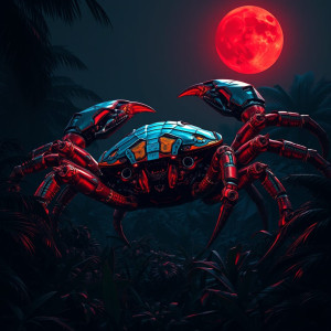 Giant alien crab in African jungle under blood moon - FS.jpg