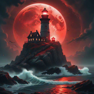 Abandoned haunted lighthouse under blood moon - СXL.jpg