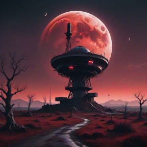 Abandoned haunted radar station under blood moon - СXL.jpg