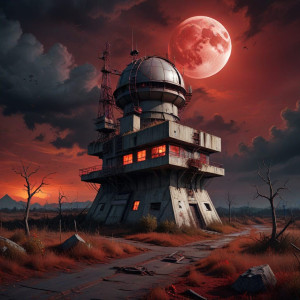 Abandoned haunted radar station under blood moon - АXL.jpg