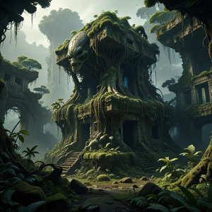 Abandoned alien outpost in Central American jungle - АXL.jpg