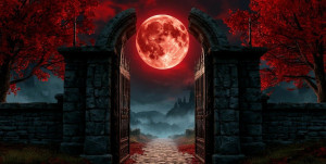 Colossal gates of Hell under blood moon - Ш1.jpg