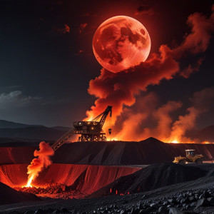 Burning coal mine under blood moon - АXL.jpg