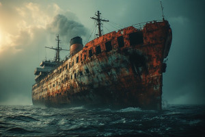 Colossal derelict ferry at the bottom of Devil's Sea - P3.jpg