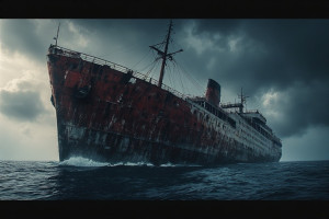 Colossal derelict ferry at the bottom of Devil's Sea - P4.jpg