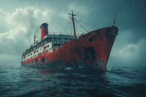 Colossal derelict ferry at the bottom of Devil's Sea - P7.jpg