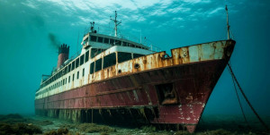 Colossal derelict ferry at the bottom of Devil's Sea - S1.jpg