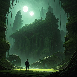 A lone explorer stands at the edge of colossal ruin - G3.jpg