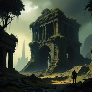 A lone explorer stands at the edge of colossal ruin - FXL.jpg