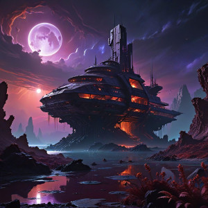 Abandoned alien seaport on distant planet in deep space - ВXL.jpg