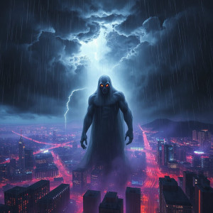Menacing tulpa in the sky over futuristic city - JFL.jpg