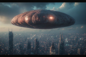 Menacing tulpa in the sky over futuristic city - P2.jpg
