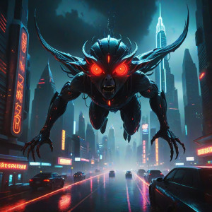 Menacing tulpa in the sky over futuristic city - СXL.jpg