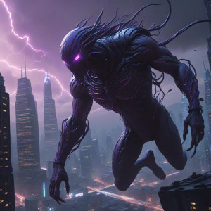 Menacing tulpa in the sky over futuristic city - MXL.jpg