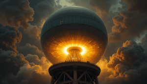 Giant nuclear bomb on top of a steel tower - PL.png