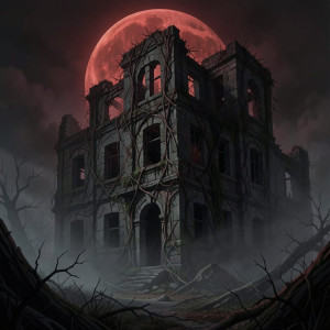 Haunted ruins of abandoned prison under blood moon - F24.jpg