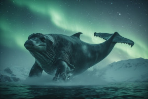 Giant Arctic monster under aurora borealis - P3.jpg