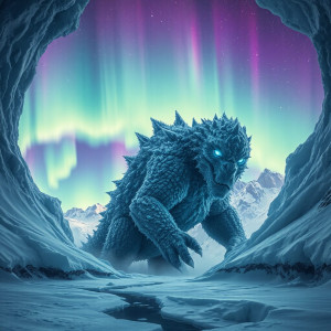 Giant Arctic monster under aurora borealis - JFL.jpg