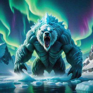 Giant Arctic monster under aurora borealis - CXL.jpg