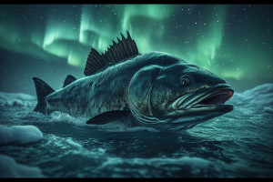 Giant Arctic monster fish under aurora borealis - P3.jpg