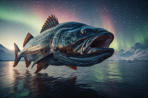 Giant Arctic monster fish under aurora borealis - P4.jpg