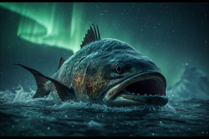 Giant Arctic monster fish under aurora borealis - P5.jpg