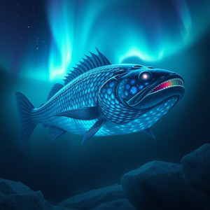 Giant Arctic monster fish under aurora borealis - FS.jpg