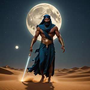 Giant menacing jinn in Arabian desert under full moon - DXL.jpg