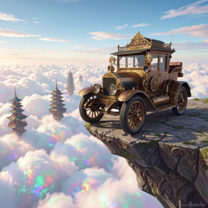 A majestic, Victorian-era steampunk automobile.jpg
