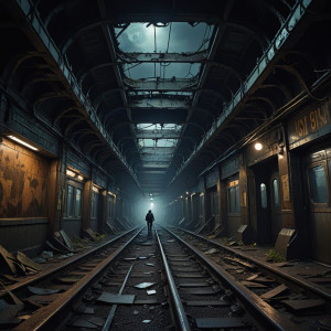 A lone explorer navigates a derelict subway - DXL.jpg