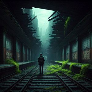 A lone explorer navigates a derelict subway - G3.jpg