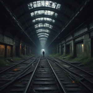 A lone explorer navigates a derelict subway - JXI.jpg