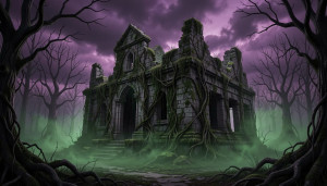 Abandoned haunted ruins of Temple of  Moloch in Lithuanian forest - F29.jpg