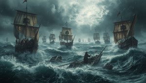 Vicious typhoon destroys medieval fleet - L.jpg