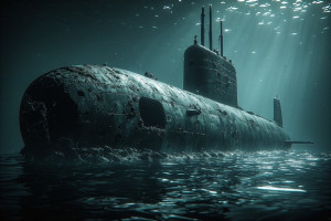 Giant severely damaged nuclear submarine on ocean floor - P1.jpg
