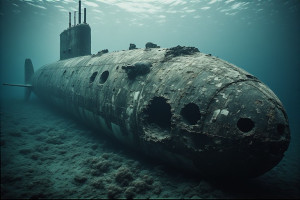Giant severely damaged nuclear submarine on ocean floor - P5.jpg