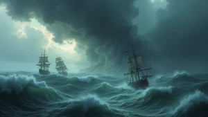 Vicious typhoon destroys medieval fleet - F.jpg